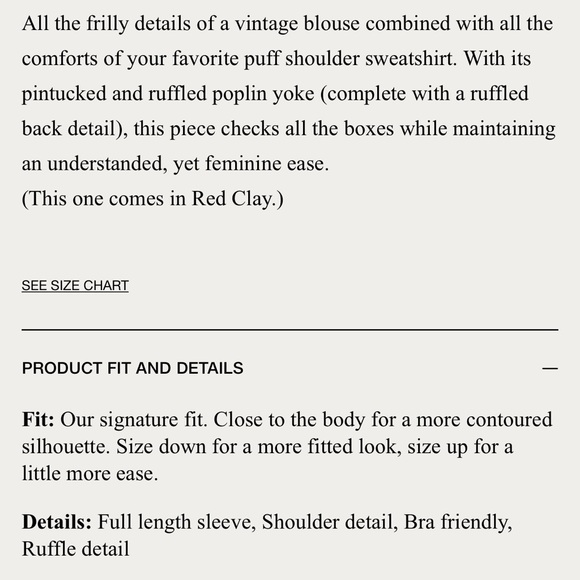 Nation Ltd Sweatshirt Long Sleeves “FIFI” size Small Gently Worn - Picture 3 of 12